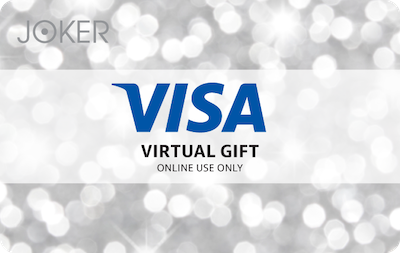Visa Virtual Gift card online use only